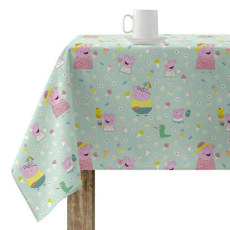 Скатерть из смолы, устойчивая к пятнам  Summer Peppa 1 Разноцветный 250 x 150