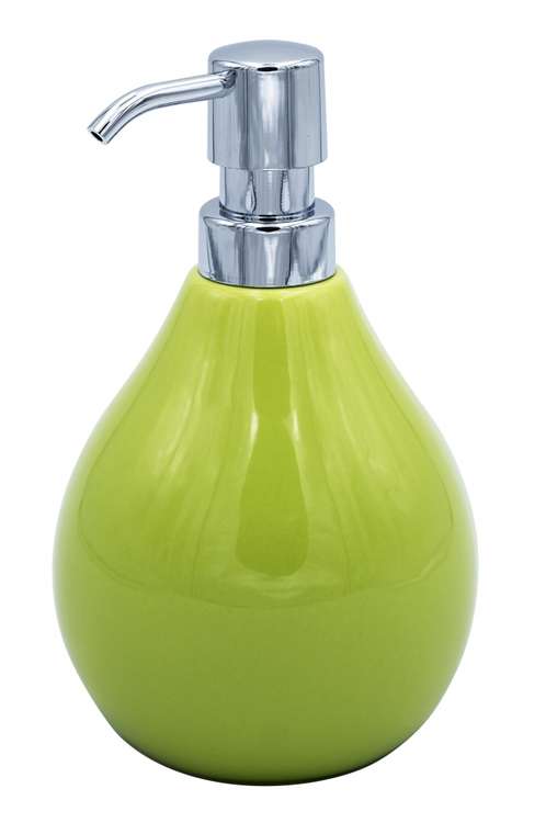 Дозатор для жидкого мыла Belly светло-зелёного цвета