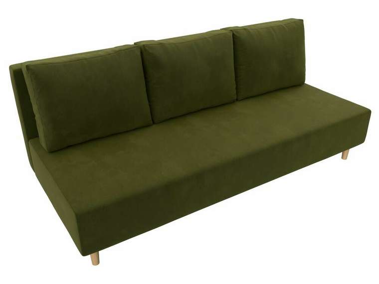 Диван-кровать Лига 033 зеленого цвета