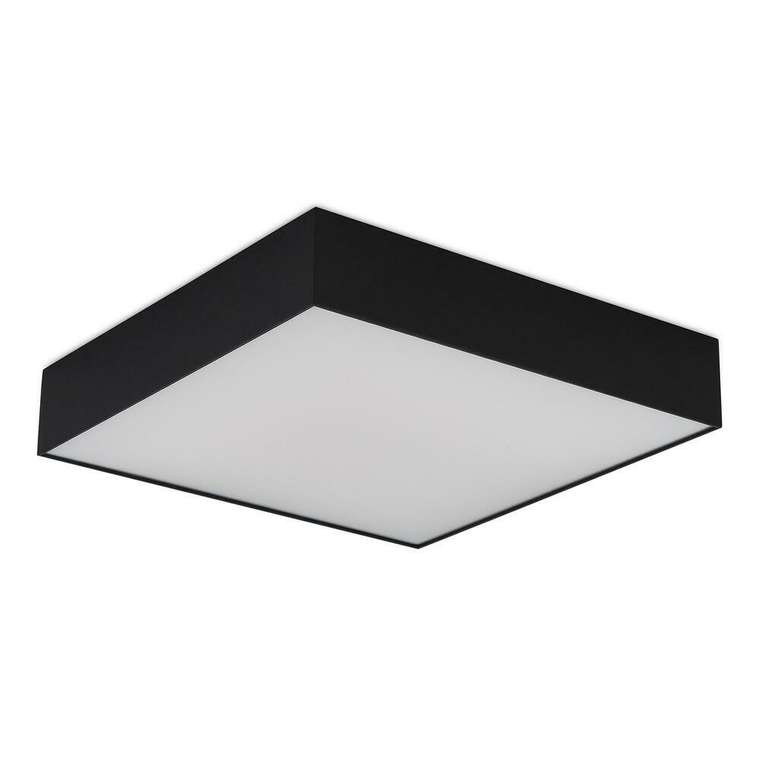 Светильник потолочный Черный LED 1*27W 3000K 2 160Lm Ra&gt;90 120° IP20 L220xW220xH55 220V Накладные светильники