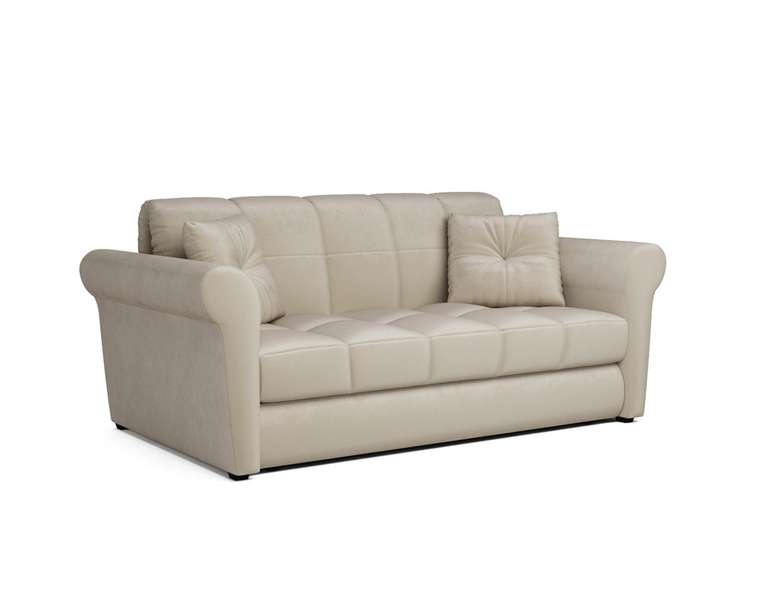 Прямой диван-кровать Гранд светло-бежевого цвета