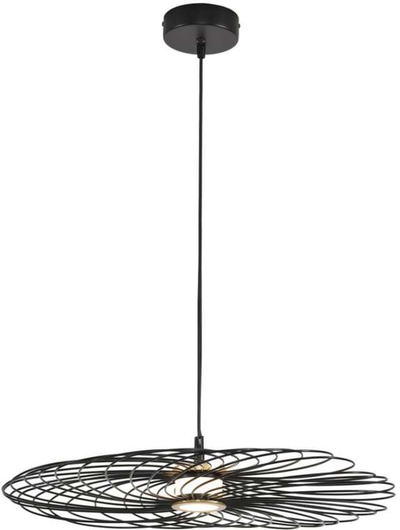 Подвесной светильник Lumion Camomile 8379/10L черный, металл/акрил LED 10W 3000K 220V