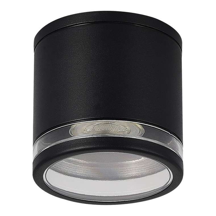 Светильник уличный потолочный ST-Luce черный/белый GU10 1*50W TUBO