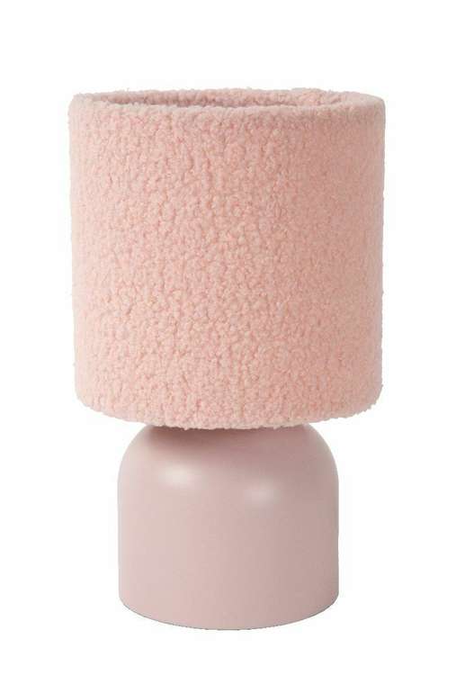 Настольная лампа Woolly 10516/01/66 (ткань, цвет розовый)