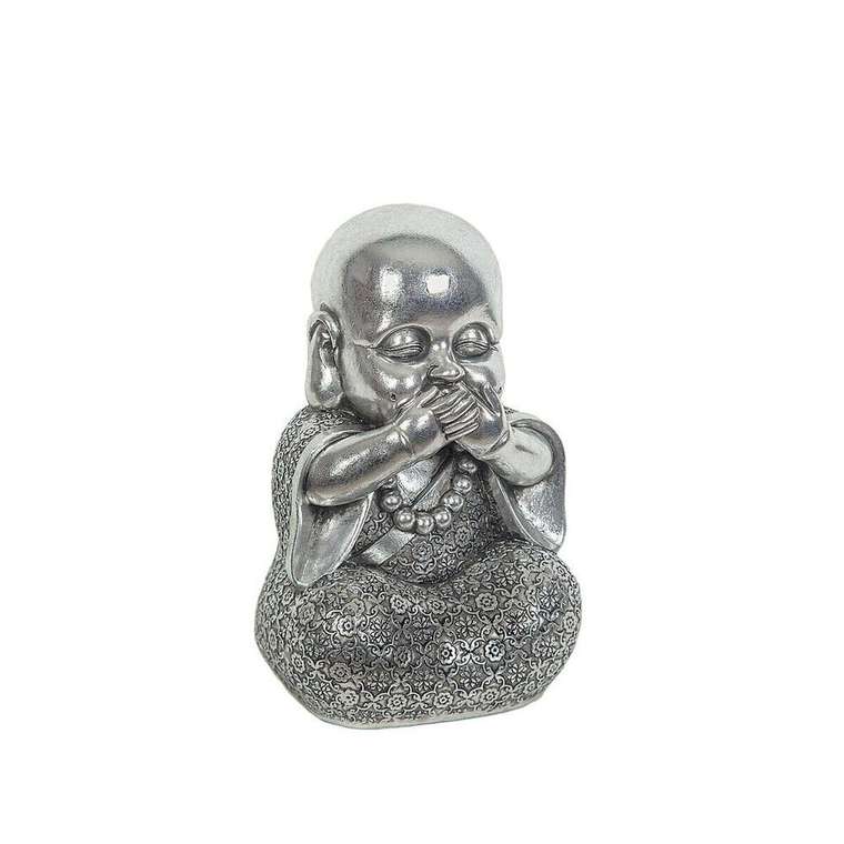 Декоративная фигура Серебристый ола Рот Монах 16 x 22 x 15