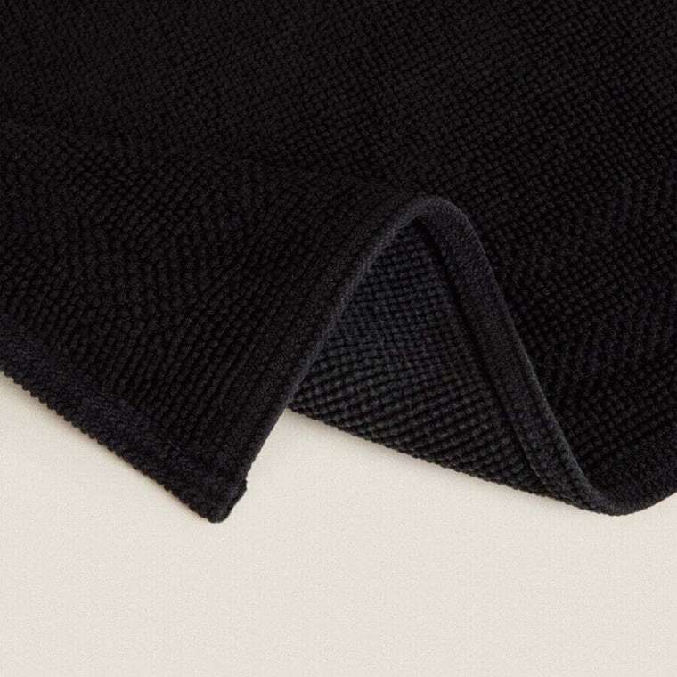 Нескользящий однотонный коврик для ванной