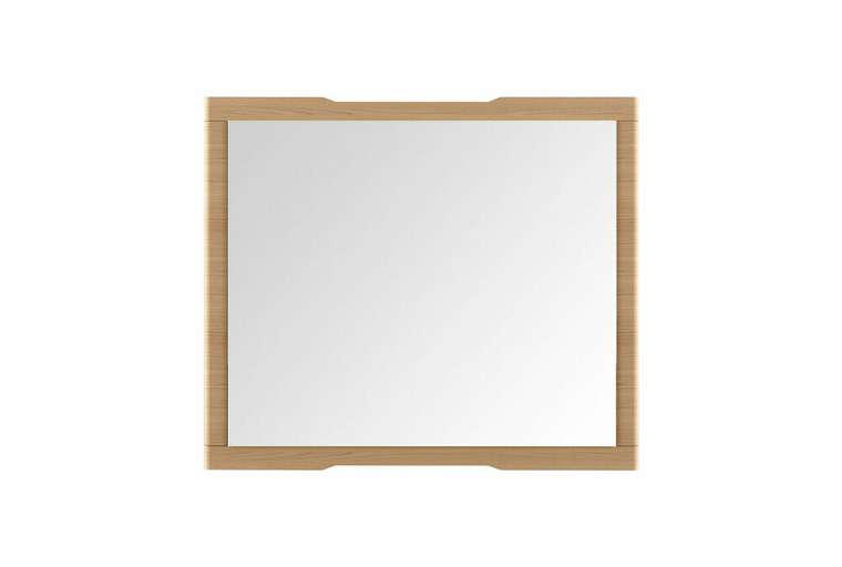 Зеркало настенное Elva светло-коричневого цвета
