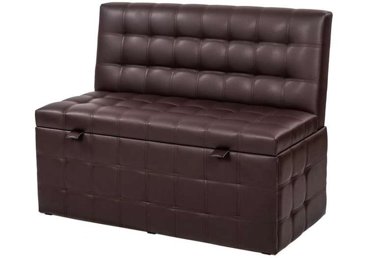 Мини-диван Темпо коричневого цвета