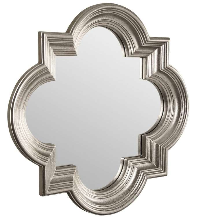 Настенное Зеркало в раме Morocco Silver 