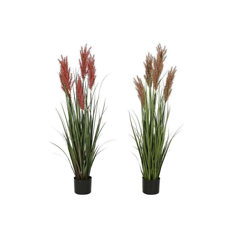 Декоративное растение PVC полиэтилен 35 x 35 x 120 cm (2 штук)