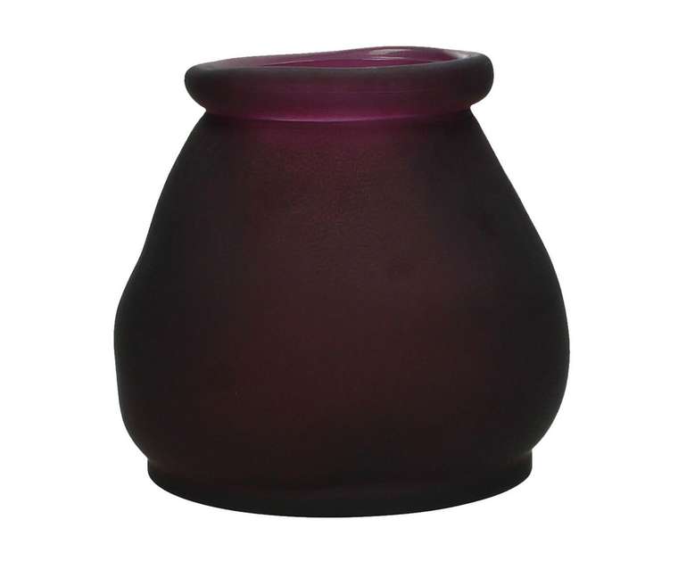 Набор из двух ваз пурпурного цвета