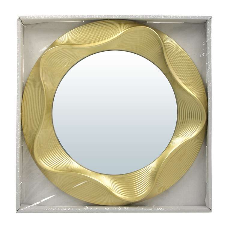 Зеркало настенное декоративное Гавр серебряного цвета