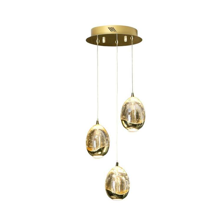 Люстра Rocio LED 3L ?25 золотая