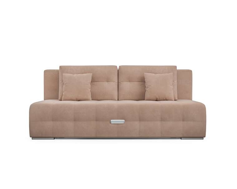 Прямой диван-кровать Марсель 4 бежевого цвета