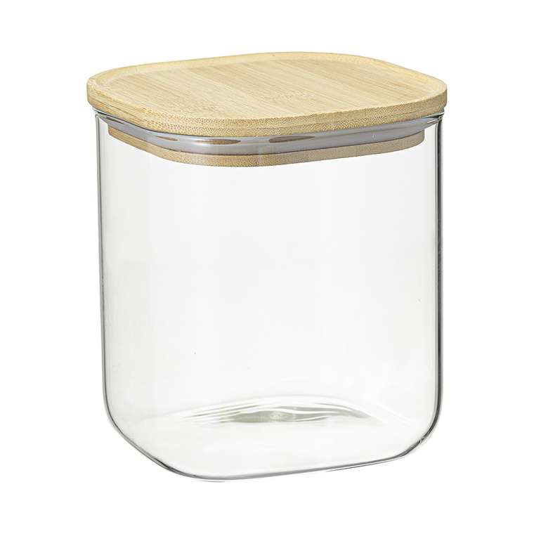 Банка для хранения Glass Bamboo 1,5 л