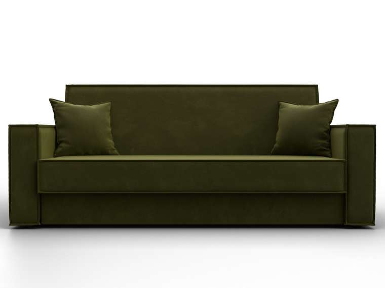 Диван-кровать Куба зеленого цвета