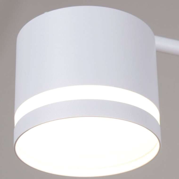 Люстра на штанге 89730-0.3-12 GX53 WT (металл, цвет белый)