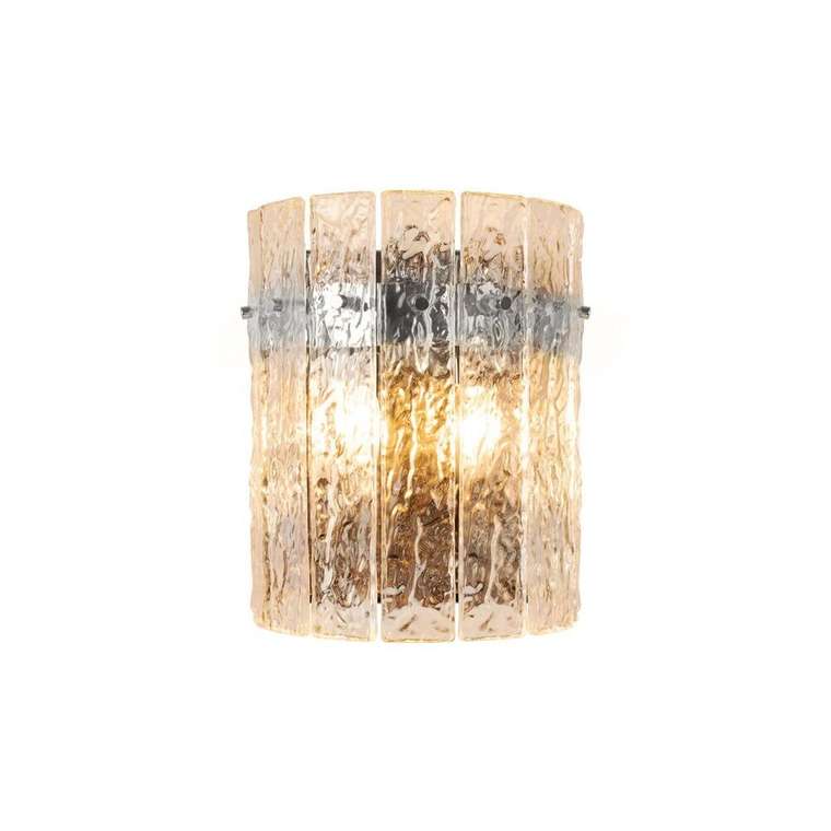 Настенный светильник Nevada 10297W Nickel (хрусталь, цвет прозрачный)