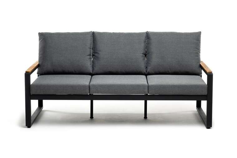 Диван Tора-3 серого цвета 