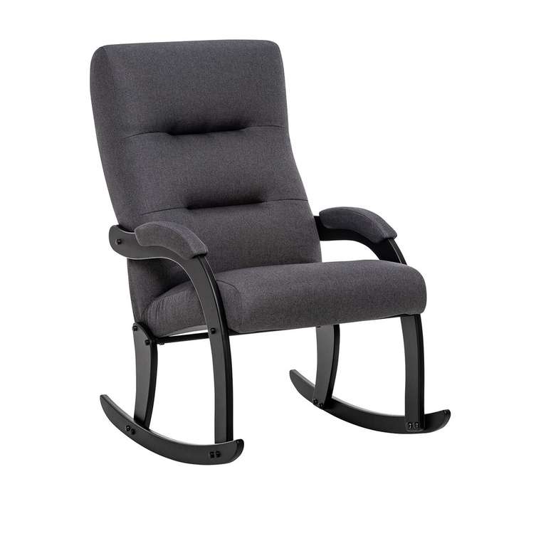 Кресло-качалка Дэми темно-серого цвета