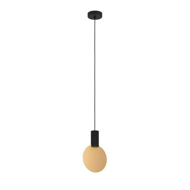 Подвесной светильник Sarona черно-золотого цвета
