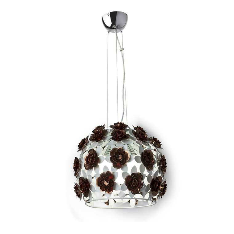 Подвесной светильник Luce Solara White/Coffee