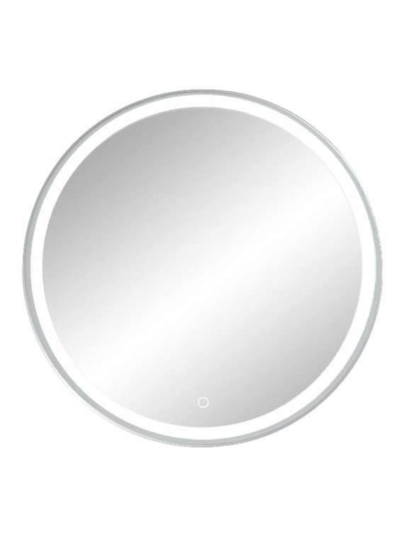 Настенное зеркало Сан OS-70ZE 70х70 с LED подсветкой и сенсорной кнопкой