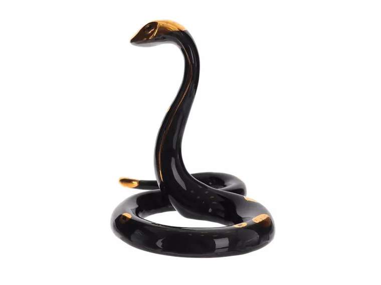 Статуэтка Snake 9 черного цвета