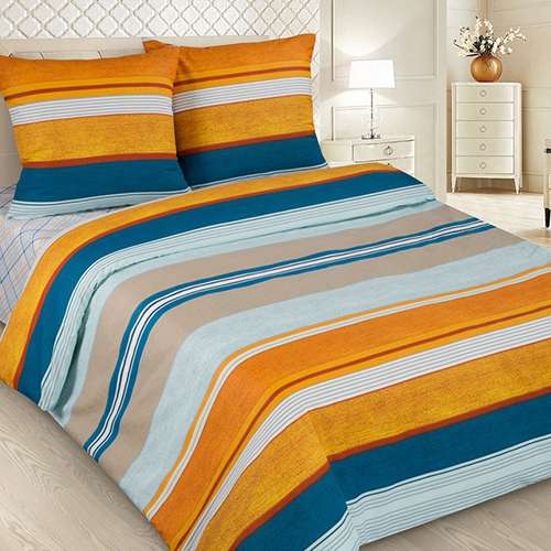 КПБ Традиция 'ПРОСТО КРАСИВЫЙ' 2,0 спальный с европростыней, бязь, 100 % хлопок, пл. 125 гр./кв.м., 'Стиль'