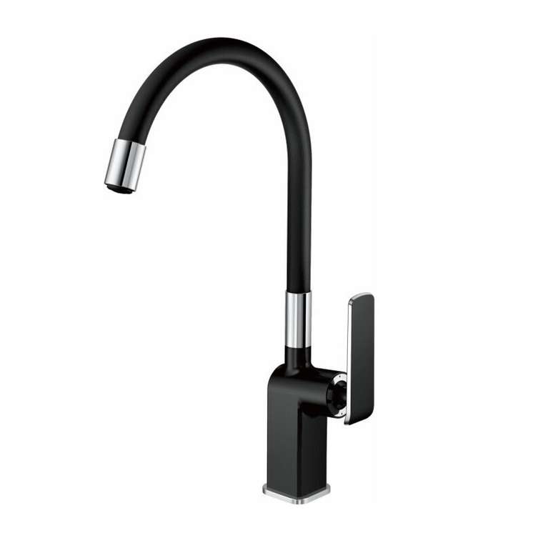 Смеситель для кухни Haiba HB73548-7, черный