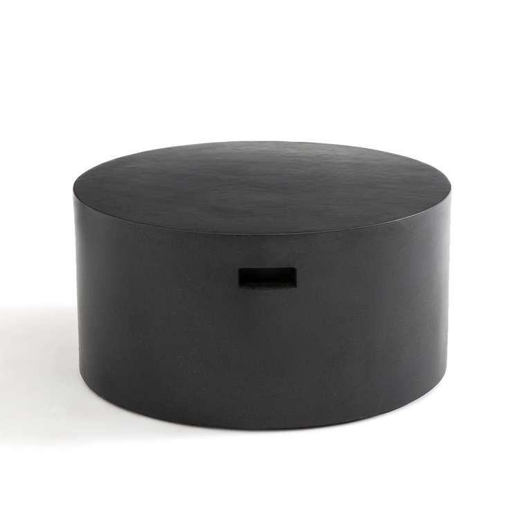 Столик круглый для открытого воздуха Raskin темно-серого цвета