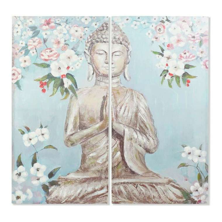 Картина Будда Восточный (140 x 3 x 140 cm) (2 pcs)