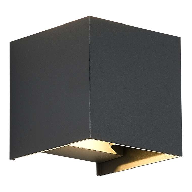 Светильник уличный настенный ST-Luce серый/серый LED 1*10W 2700K BRIK