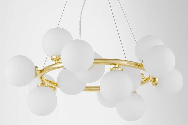 Подвесной светильник Lumina Deco Marsiada LDP 6033-15 GD