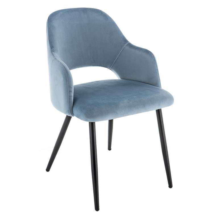 Обеденный стул Konor синего цвета