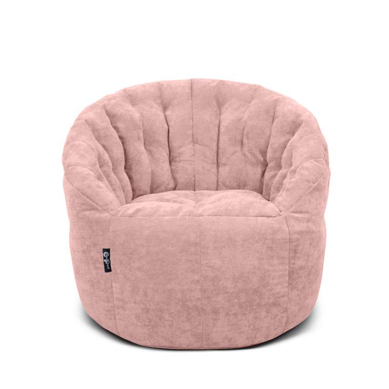 Бескаркасное кресло-мешок Австралия XXXXL пудрового цвета