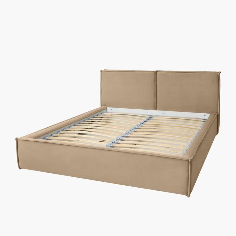 Кровать Majestic Loft 140х200 бежевого цвета с подъёмным механизмом