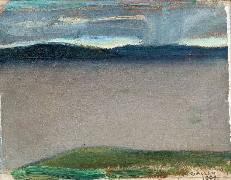 Репродукция картины на холсте Landscape 1904 г.