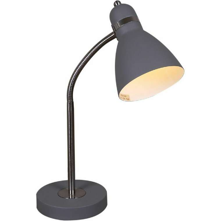 Настольная лампа 02289-0.7-01 GY (металл, цвет серый)