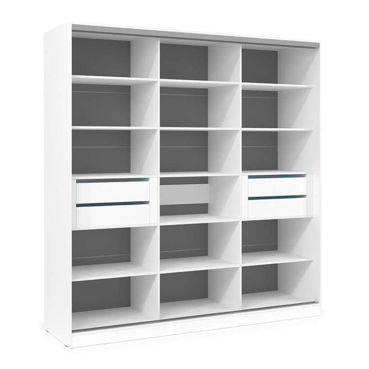 Шкаф-купе Comfort 21.9 белого цвета