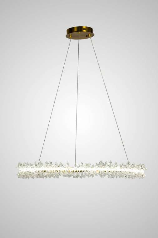 Подвесной светильник светодиодный AM Group AM455 L800 POLISHED GOLD кольцо