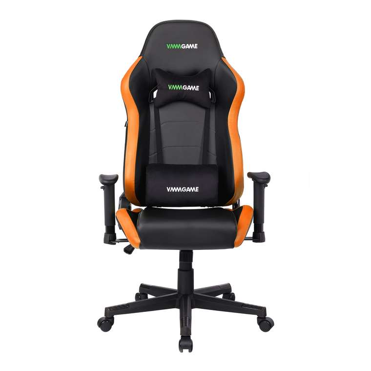 Игровое компьютерное кресло Astral черно-оранжевого цвета