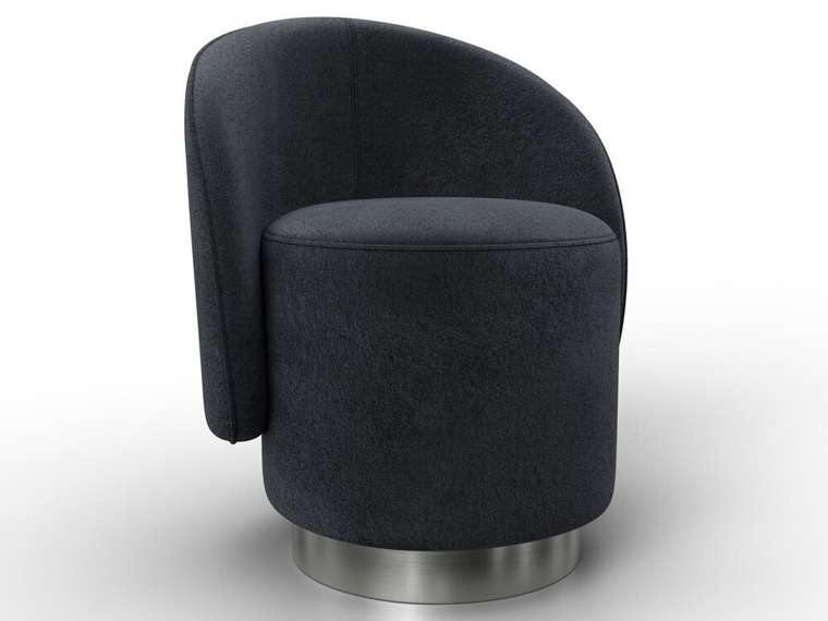 Кресло Лига-108 темно-серого цвета