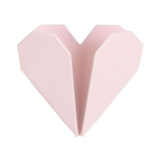 Крючок 'Origami Heart' (разные цвета) / Розовый