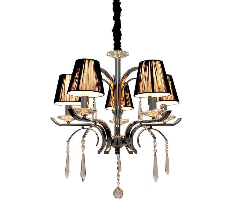 Хрустальная подвесная люстра Lumina Deco Gianna LDP 1157-5