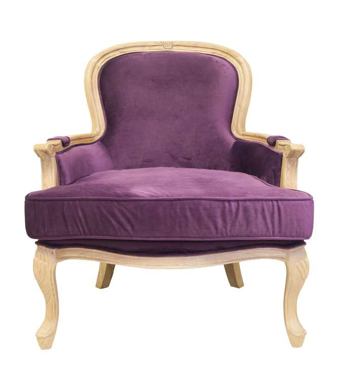 Кресло Diesta velvet Фиолетовый