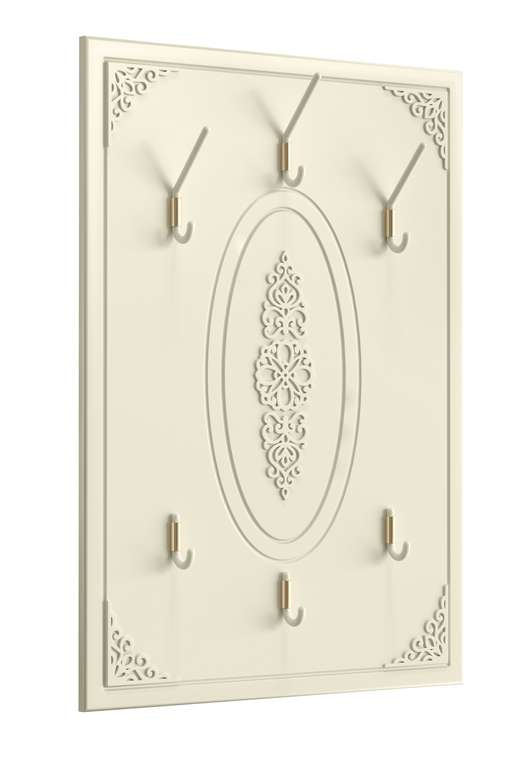 Настенная вешалка Ассоль плюс АС-71 цвет ваниль