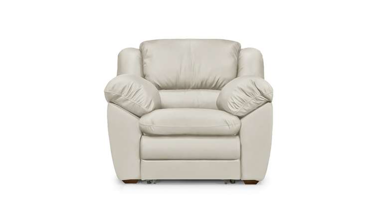Кресло-кровать Оберон кремового цвета