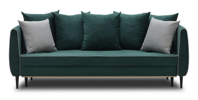 Диван-кровать Амелия зеленого цвета