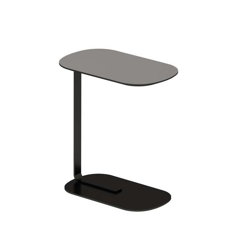 Столик приставной Side серого цвета